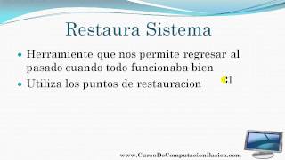 Restaurar Sistema Windows 7 [upl. by Legyn296]