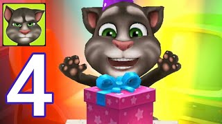 My Talking Tom  Gameplay Walkthrough Part 4 iOS Android Cat Game [upl. by Curran]