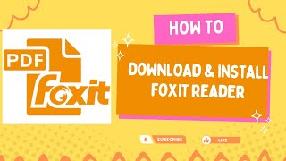 How to Download and Install Foxit Reader  2024 [upl. by Pilar]