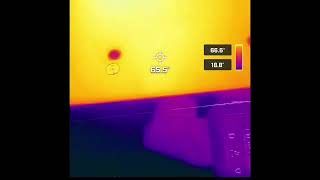 Thermal imaging timelapse of 3D printer bed preheating [upl. by Ainahs]