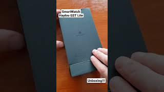 Haylou GST Lite Smartwatch Watch GSTLite GST Reloj Android Wear Unboxing [upl. by Gnehc296]