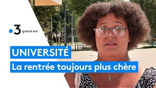 La rentrée universitaire toujours plus chère des étudiants [upl. by Coumas]