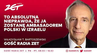 Władysław T Bartoszewski To absolutna nieprawda że ja zostanę ambasadorem Polski w Izraelu [upl. by Adneram647]