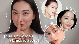 Japan amp Korea’s secret to TRULY Hydrated Dewy Skin [upl. by Beltran]