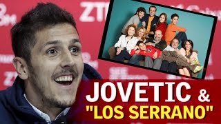 Jovetic quotAprendí español viendo Los Serranoquot [upl. by Negaet]