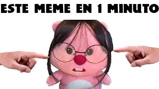 El Origen del Peluche Rosa Con Lentes en Menos de 1 Minuto [upl. by Ykroc]