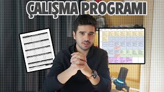 VERİMLİ ÇALIŞMA PROGRAMI NASIL YAPILIR  Tıpçıdan [upl. by Yhtomiht]