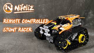 Nifeliz Remote Controlled Stunt Racer  FREE Instruction compatible with lego technic [upl. by Elliot]