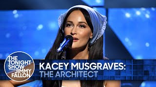 Kacey Musgraves The Architect  The Tonight Show Starring Jimmy Fallon [upl. by Finbar513]