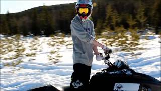 Backcountry Snowmobiling Sweden HD [upl. by Anilyx161]