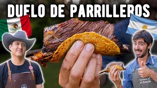 Duelo de Asado Argentina 🇦🇷 vs México 🇲🇽  Locos X el Asado [upl. by Lesoj]