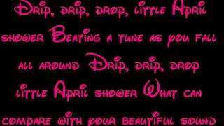 Little April Shower  Bambi Lyrics HD [upl. by Einatsed]