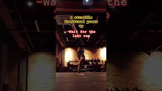 4 straddle Press Handstand motivation handstand workout fitness calisthenics [upl. by Tiena483]