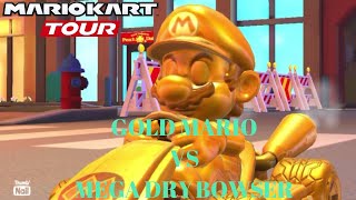 Gold Mario vs Mega Dry Bowser [upl. by Sirehc306]