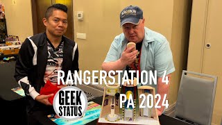 Geek Status at RANGER STATION 4 Power Rangers Con in Philadelphia 2024 [upl. by Elyac601]