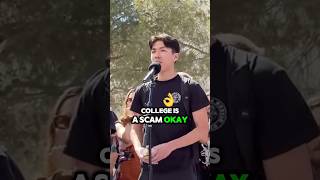 Why COLLEGE is a “SCAM” ❓❌✅charliekirk debate [upl. by Fagan]