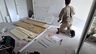 Assembly of a bunk bed Hanifdaryanavard [upl. by Eahsel]