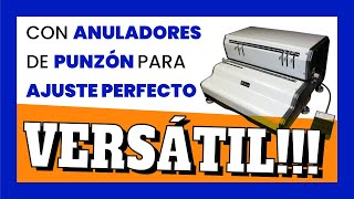 👌 Encuadernadora de espiral eléctrica PMA ECP 6 con COMPLEMENTO insertador y cerrador [upl. by Mundford]