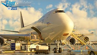 B7478F UPS  Dallas  Quito  Full Cargo Flight  MSFS 4K [upl. by Sollars]