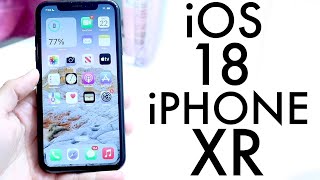 iOS 18 OFFICIAL On iPhone XR Review [upl. by Otrebmuh23]