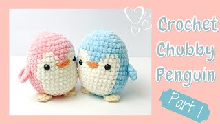 Easy Crochet Penguin  Tutorial Part 1  Free Amigurumi Animal Pattern for Beginners [upl. by Au]