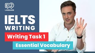 E2 IELTS Academic  Writing Task 1 with Jay  Essential Vocabulary [upl. by Abbie]