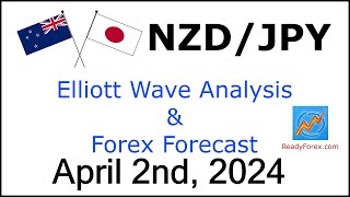 NZD JPY Elliott Wave Analysis  Forex Forecast  April 2 2024  NZDJPY Analysis Today [upl. by Almeta541]