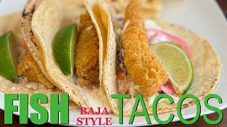 Making Fish Tacos made famous by Rubios Baja Grill in San Diego [upl. by Ethbin]