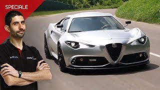 Alfa 4C Mole guidata per la prima volta [upl. by Rock]