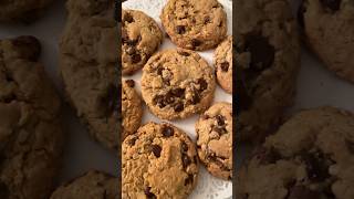 Oatmeal Chocolate Chip Cookies 🍪  Totally Desserts shorts [upl. by Tullusus]