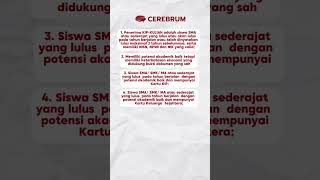 Persyaratan KIP Kuliah  Cerebrum [upl. by Eneres]