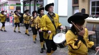 50 Jahre Fanfarenzug Eberbach Musikparade 26092010 [upl. by Tracie]