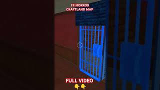 Free Fire Horror Craftland Map Free Fire Horror Map  Horror Map Code [upl. by Waltner]