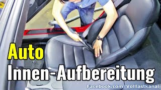 AUTO INNENRAUM AUFBEREITUNG  10 Minuten KomplettProgramm  Complete Interior Detailing Corvette C6 [upl. by Medina802]