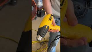 CraftResin top coat and popping bubbles with WagnerSpraytech heat gun [upl. by Limaj]