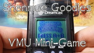 Shenmue Goodies VMU MiniGame [upl. by Colinson]