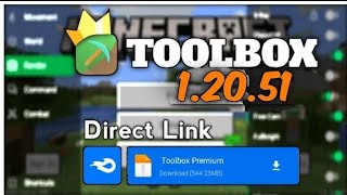 Toolbox 12151 Premium Apk  Toolbox for minecraft pe 12151  New Hacked Client For Mcpe [upl. by Temme]