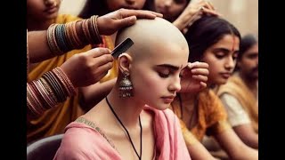 College girl headshave newIndian women headshave 2024indian women headshave 2024 latest news [upl. by Nudd431]