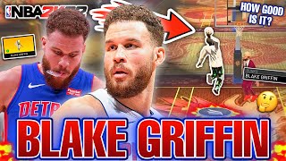 HOW GOOD IS THE BLAKE GRIFFIN DUNK PACKAGE IN 2K22⁉️🤔 [upl. by Ecinnej]