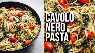 Cavolo Nero Pasta Video [upl. by Tybie]