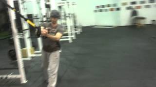 TonyGentilcorecom TRX Anti Rotation Press [upl. by Suiraj]