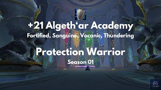 Protection Warror POV  Algethar Academy 21  Fortified Sanguine Volcanic Thundering [upl. by Adigirb97]