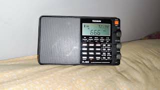 666 AM radio Signal Tecsun PL 880 [upl. by Smalley]