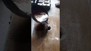 Astonishing Molten Metal Pour Over Sand  Watch the Fusion short fyp [upl. by Buskus]