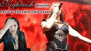 NIGHTWISH  Devil amp The Deep Dark Ocean Live  Reaction My Lord What A Voice [upl. by Auqined757]