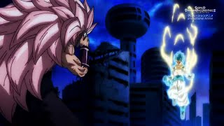 Super Dragon Ball Heroes Episode 38 Gogeta NEW Transformation VS Goku Black Super Sayian 3 Rose [upl. by Zzabahs]