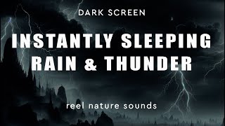 HEAVY RAIN for Sleeping  Deep Sleep with Heavy Rain on Tin Roof ASMR Rain Sounds [upl. by Nekcarb]