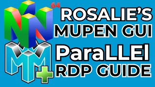 N64 Graphics ParaLLEl RDP Guide  Rosalies Mupen GUI Nintendo 64 Emulator Tutorial [upl. by Enylodnewg802]