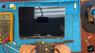 MacBook Pro A2159 2019 82001598 No Backlight Repair Tricky hidden issue of missing i2c data line [upl. by Mosa863]