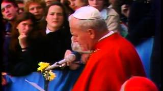 Pope John Paul II at the Basilica [upl. by Asinla]